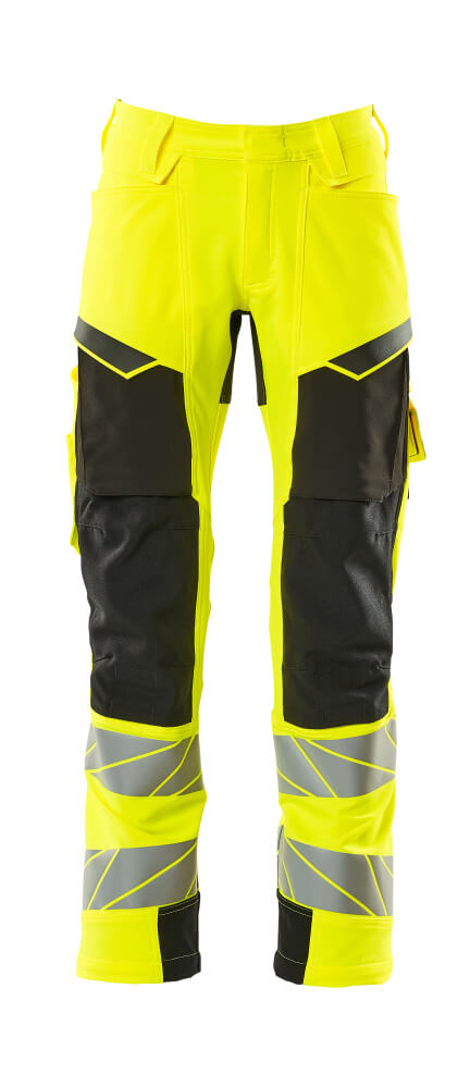Mascot Hose mit Knietaschen Accelerate safe Hi-vis Gelb/Schwarz