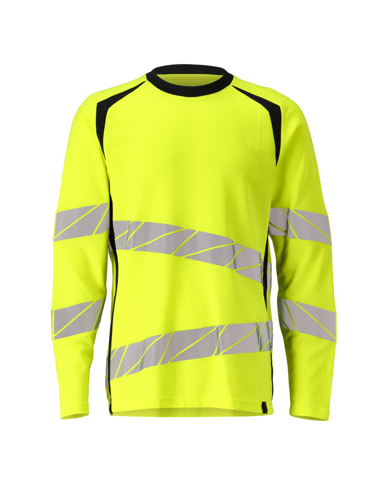 Mascot T-Shirt Langarm Accelerate safe Hi-vis Gelb/Schwarzblau