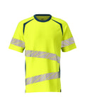 Mascot T-Shirt Accelerate safe Hi-vis Gelb/Dunkelpetroleum