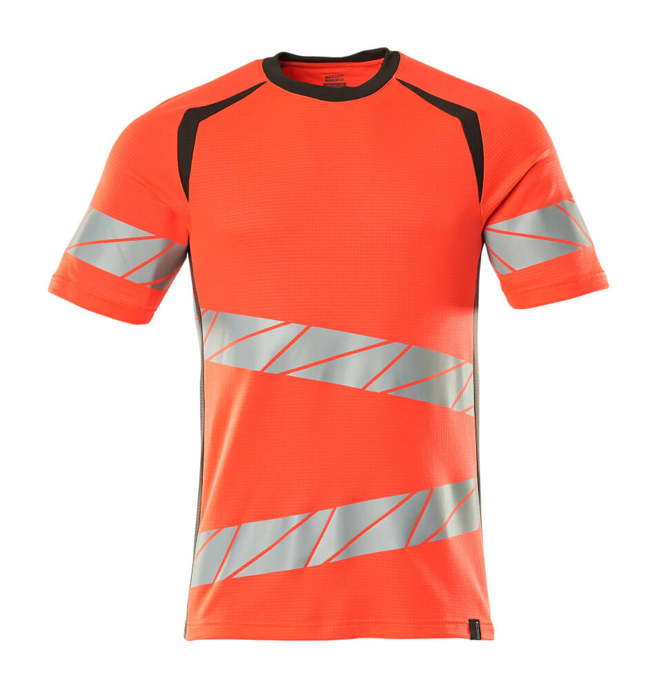 Mascot T-Shirt Accelerate safe Hi-vis Rot/Dunkelanthrazit