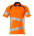 Mascot Polo-Shirt Accelerate safe Hi-vis Orange/Schwarzblau