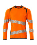 Mascot Sweatshirt Accelerate safe Hi-vis Orange/Schwarzblau