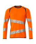 Mascot Sweatshirt Accelerate safe Hi-vis Orange/Moosgrün