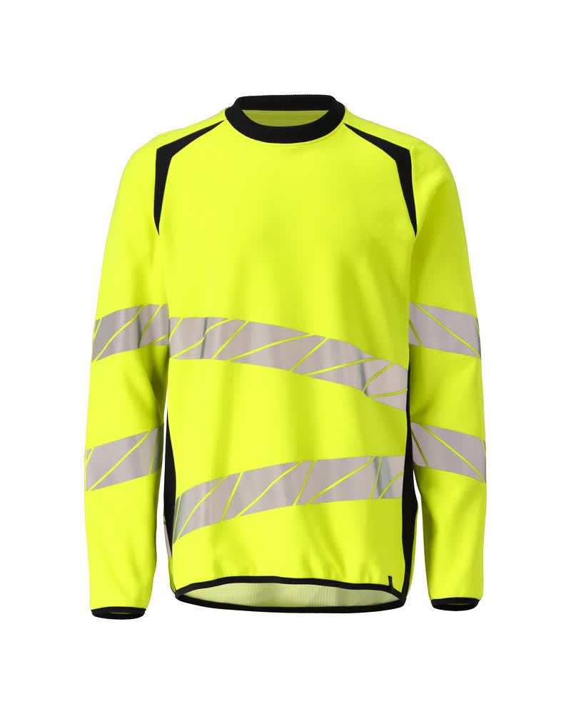 Mascot Sweatshirt Accelerate safe Hi-vis Gelb/Schwarzblau