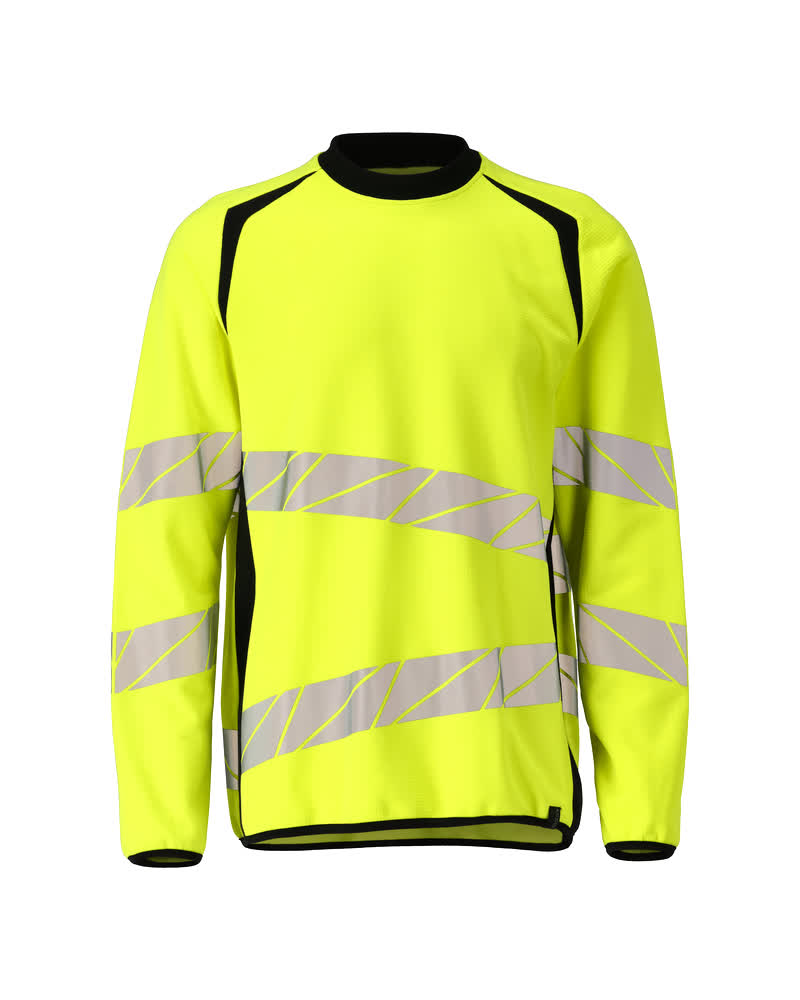 Mascot Sweatshirt Accelerate safe Hi-vis Gelb/Schwarz