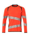 Mascot Sweatshirt Accelerate safe Hi-vis Rot/Dunkelanthrazit