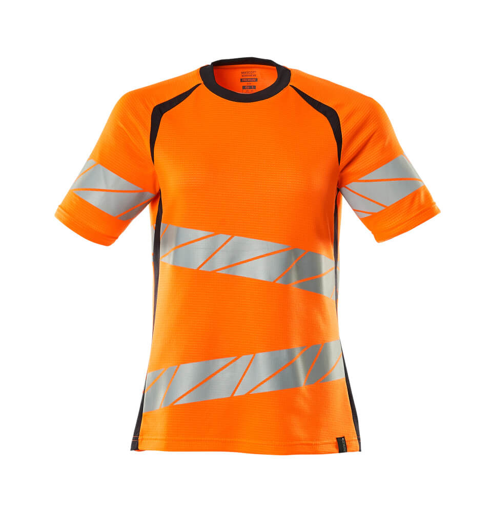 Mascot T-Shirt Accelerate safe Hi-vis Orange/Schwarzblau