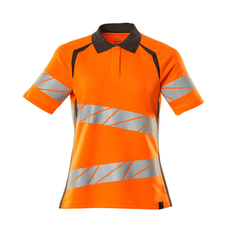 Mascot Polo-Shirt Accelerate safe Hi-vis Orange/Dunkelanthrazit