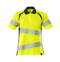 Mascot Polo-Shirt Accelerate safe Hi-vis Gelb/Schwarzblau