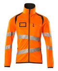 Mascot Fleecepullover mit Reißverschluss Accelerate safe Hi-vis Orange/Dunkelanthrazit