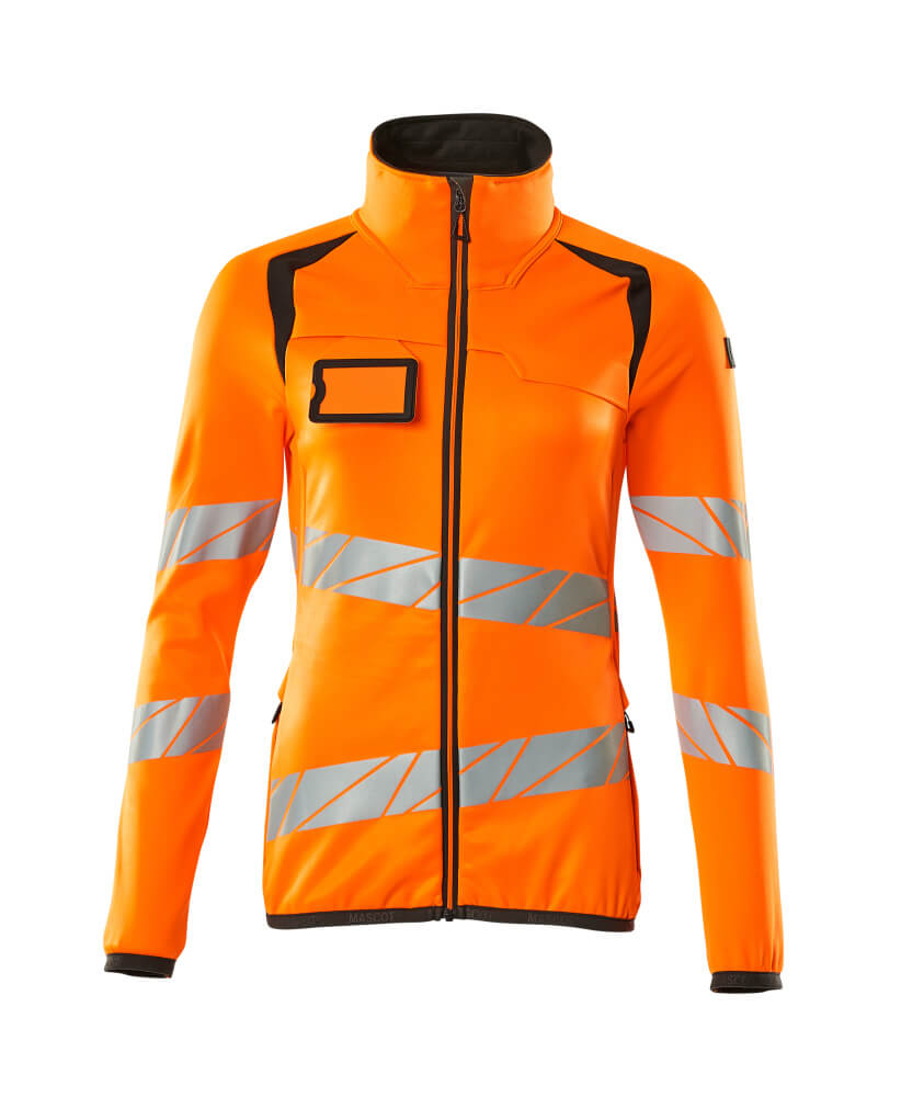 Mascot Fleecepullover mit Reißverschluss Accelerate safe Hi-vis Orange/Dunkelanthrazit