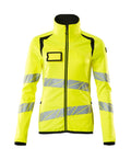 Mascot Fleecepullover mit Reißverschluss Accelerate safe Hi-vis Gelb/Schwarz