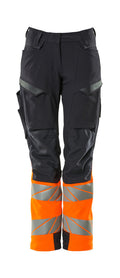 Mascot Hose mit Knietaschen Accelerate safe Schwarzblau/Hi-vis Orange