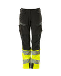 Mascot Hose mit Knietaschen Accelerate safe Schwarz/Hi-vis Gelb