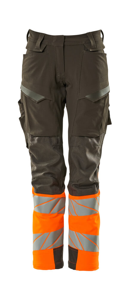 Mascot Hose mit Knietaschen Accelerate safe Dunkelanthrazit/Hi-vis Orange