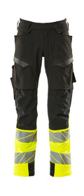 Mascot Hose mit Knietaschen Accelerate safe Schwarz/Hi-vis Gelb