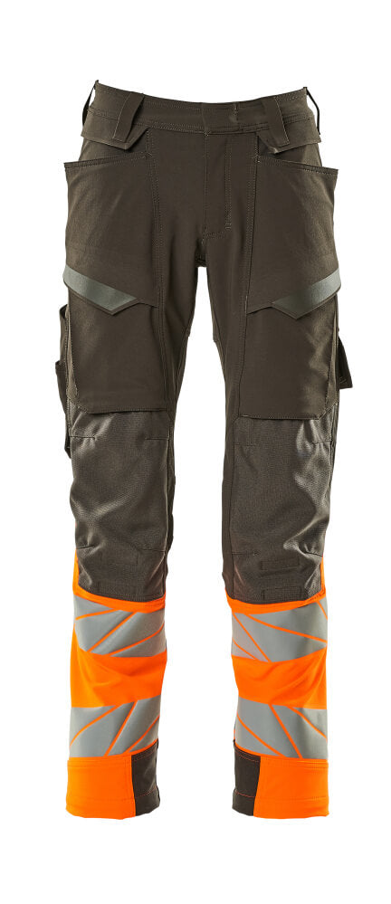 Mascot Hose mit Knietaschen Accelerate safe Dunkelanthrazit/Hi-vis Orange