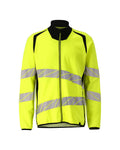 Mascot Sweatshirt mit Reißverschluss Accelerate safe Hi-vis Gelb/Schwarz