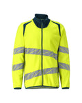 Mascot Sweatshirt mit Reißverschluss Accelerate safe Hi-vis Gelb/Dunkelpetroleum