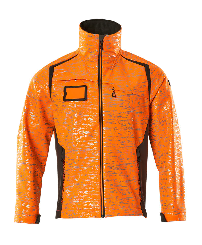 Mascot Soft Shell Jacke Accelerate safe Hi-vis Orange/Dunkelanthrazit