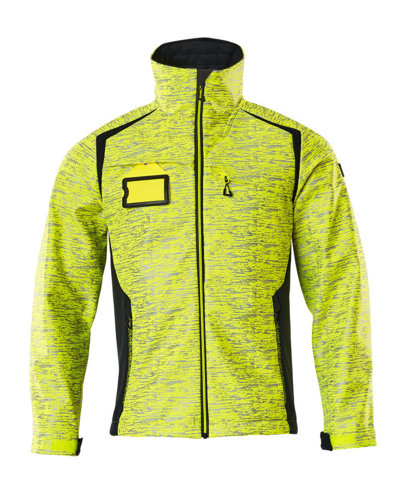 Mascot Soft Shell Jacke Accelerate safe Hi-vis Gelb/Schwarzblau