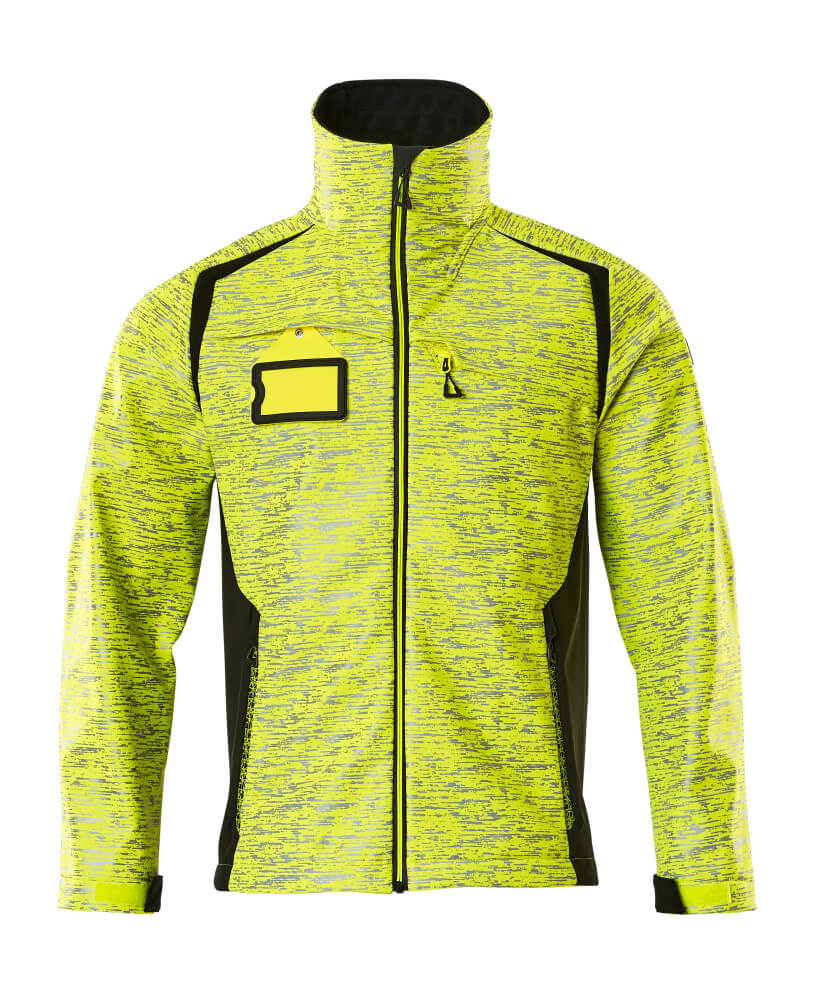 Mascot Soft Shell Jacke Accelerate safe Hi-vis Gelb/Schwarz