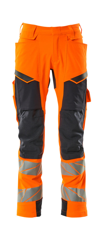 Mascot Hose mit Knietaschen Accelerate safe Hi-vis Orange/Schwarzblau