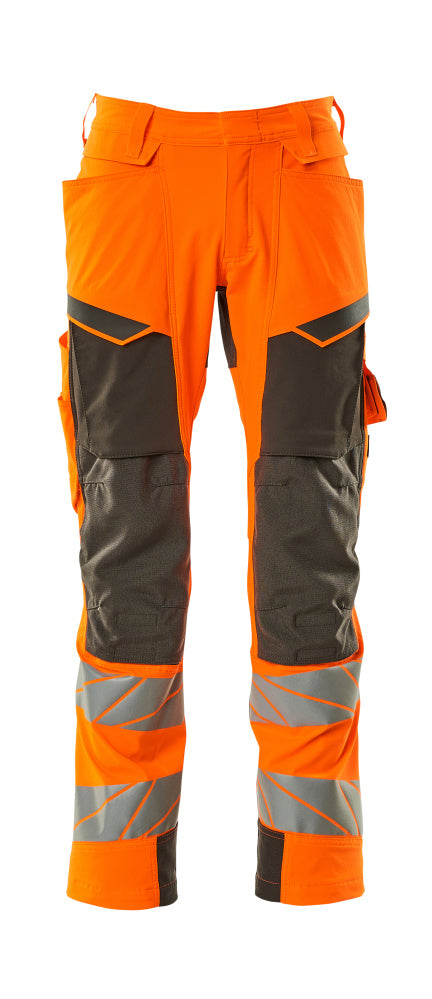 Mascot Hose mit Knietaschen Accelerate safe Hi-vis Orange/Dunkelanthrazit