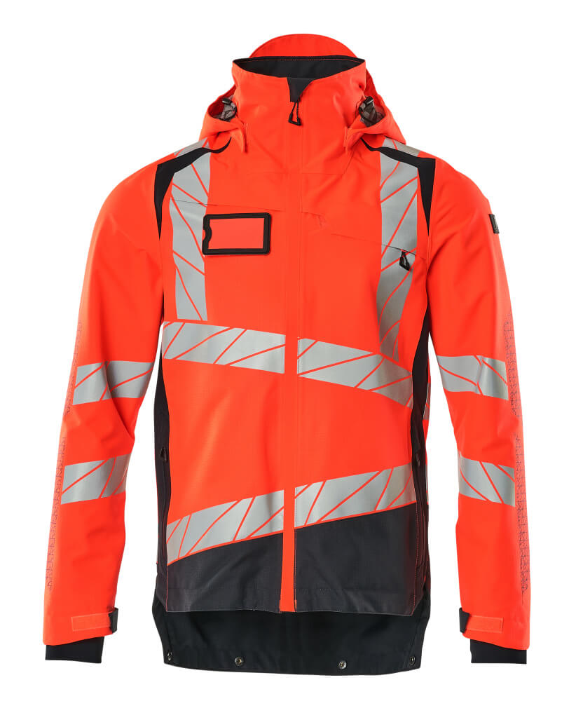 Mascot Hard Shell Jacke Accelerate safe Hi-vis Rot/Schwarzblau