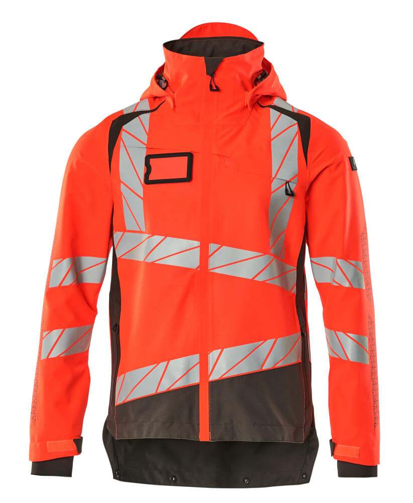 Mascot Hard Shell Jacke Accelerate safe Hi-vis Rot/Dunkelanthrazit