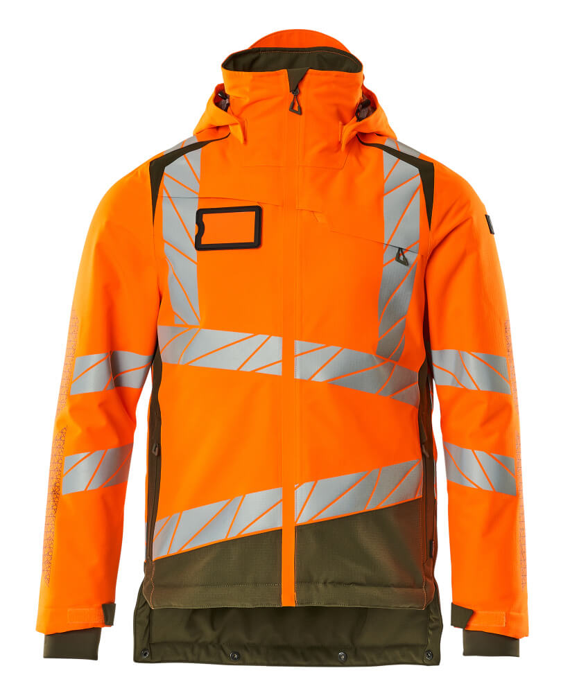 Mascot Winterjacke Accelerate safe Hi-vis Orange/Moosgrün