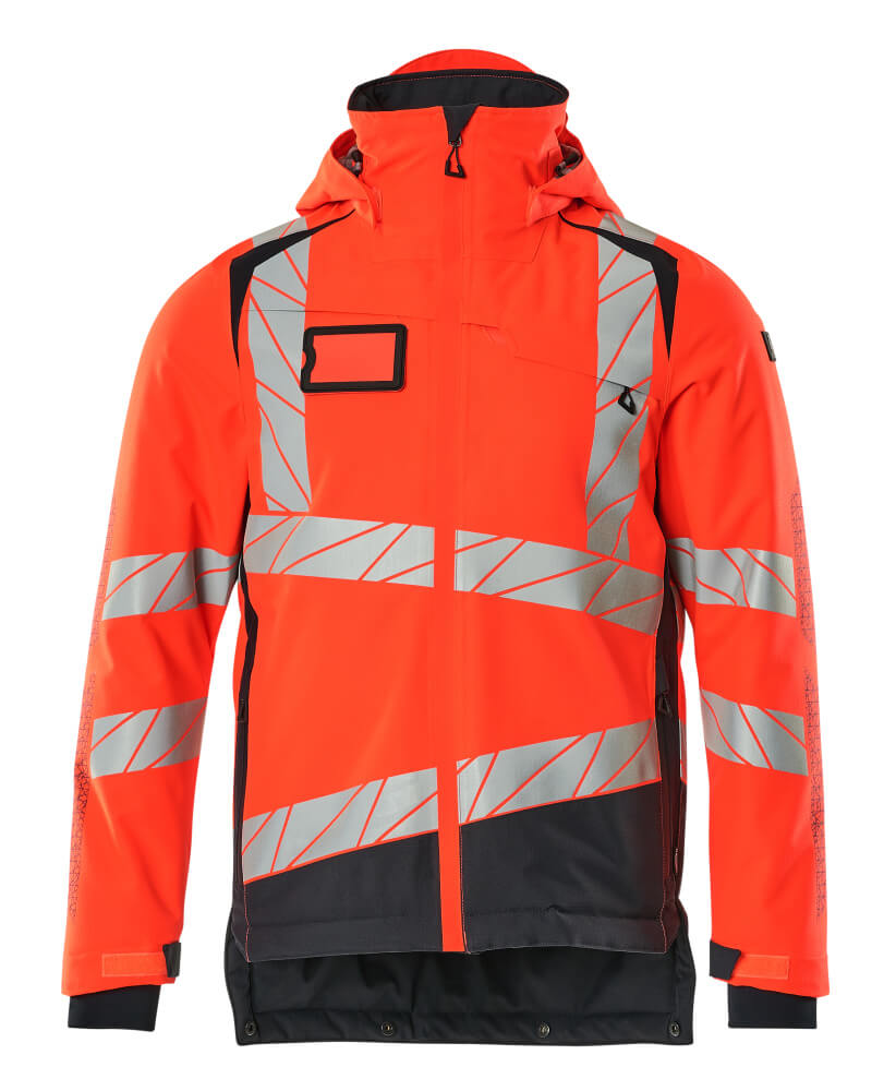 Mascot Winterjacke Accelerate safe Hi-vis Rot/Schwarzblau