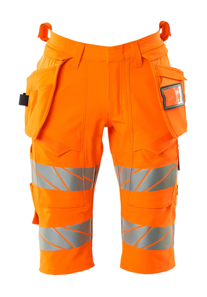 Mascot Shorts lang mit Hängetaschen Accelerate safe Hi-vis Orange