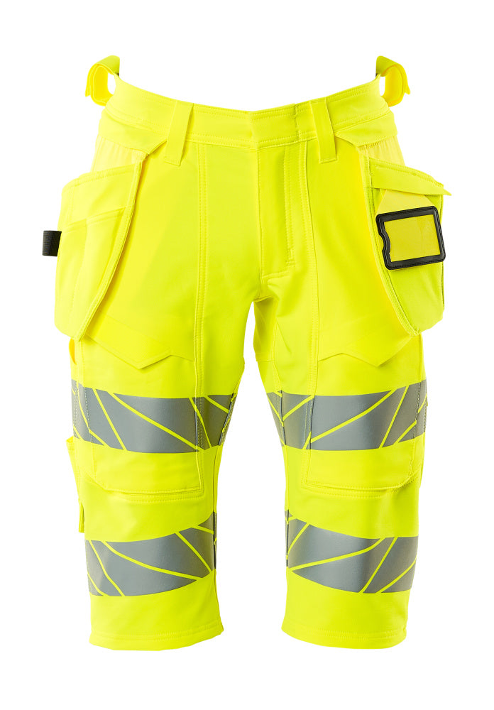 Mascot Shorts lang mit Hängetaschen Accelerate safe Hi-vis Gelb