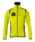 Mascot Fleecepullover mit Reißverschluss Accelerate safe Hi-vis Gelb/Schwarzblau