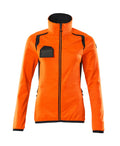 Mascot Fleecepullover mit Reißverschluss Accelerate safe Hi-vis Orange/Schwarzblau