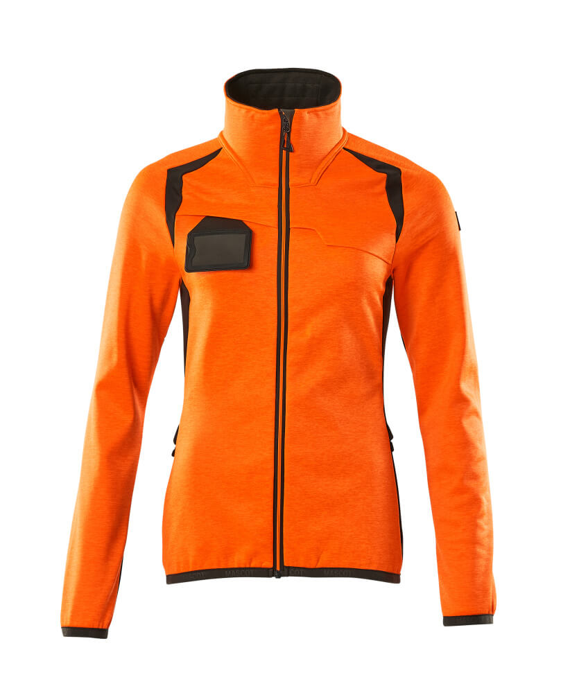 Mascot Fleecepullover mit Reißverschluss Accelerate safe Hi-vis Orange/Dunkelanthrazit
