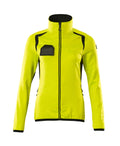 Mascot Fleecepullover mit Reißverschluss Accelerate safe Hi-vis Gelb/Schwarz
