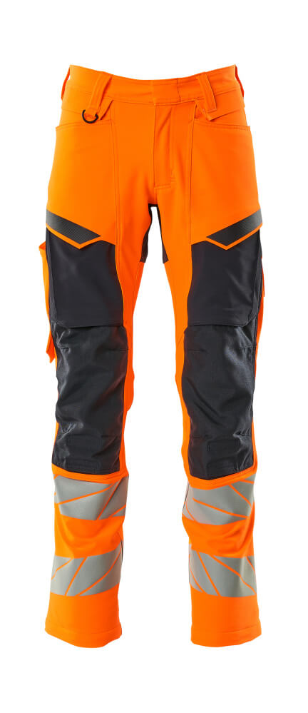 Mascot Hose mit Knietaschen Accelerate safe Hi-vis Orange/Schwarzblau