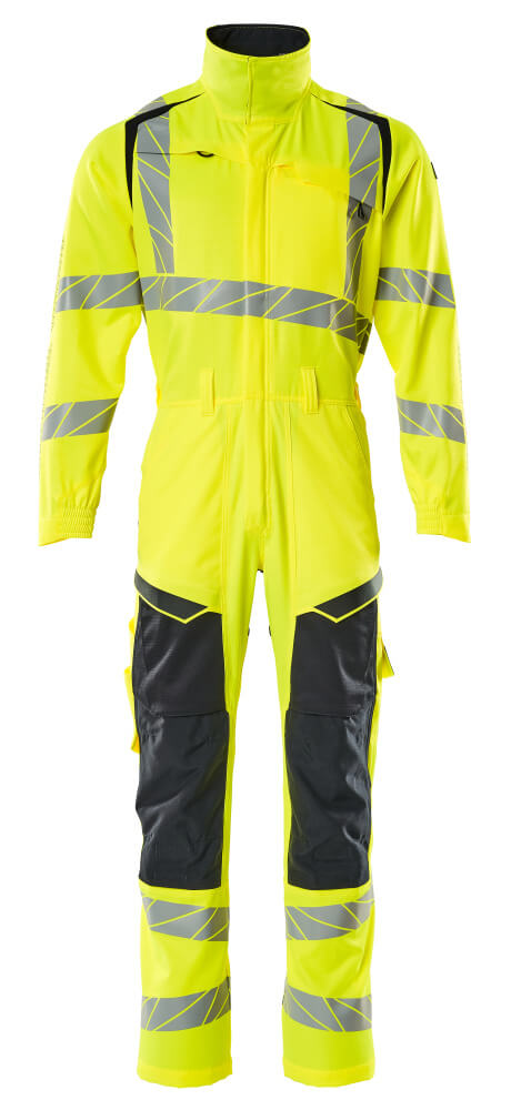 Mascot Overall mit Knietaschen Accelerate safe Hi-vis Gelb/Schwarzblau