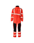 Mascot Overall mit Knietaschen Accelerate safe Hi-vis Rot/Schwarzblau