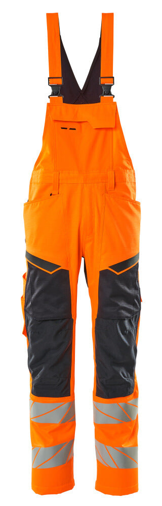Mascot Latzhose mit Knietaschen Accelerate safe Hi-vis Orange/Schwarzblau