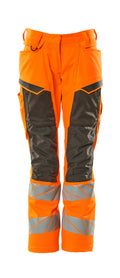 Mascot Hose mit Knietaschen Accelerate safe Hi-vis Orange/Dunkelanthrazit