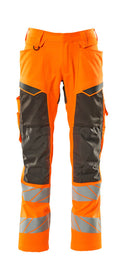 Mascot Hose mit Knietaschen Accelerate safe Hi-vis Orange/Dunkelanthrazit