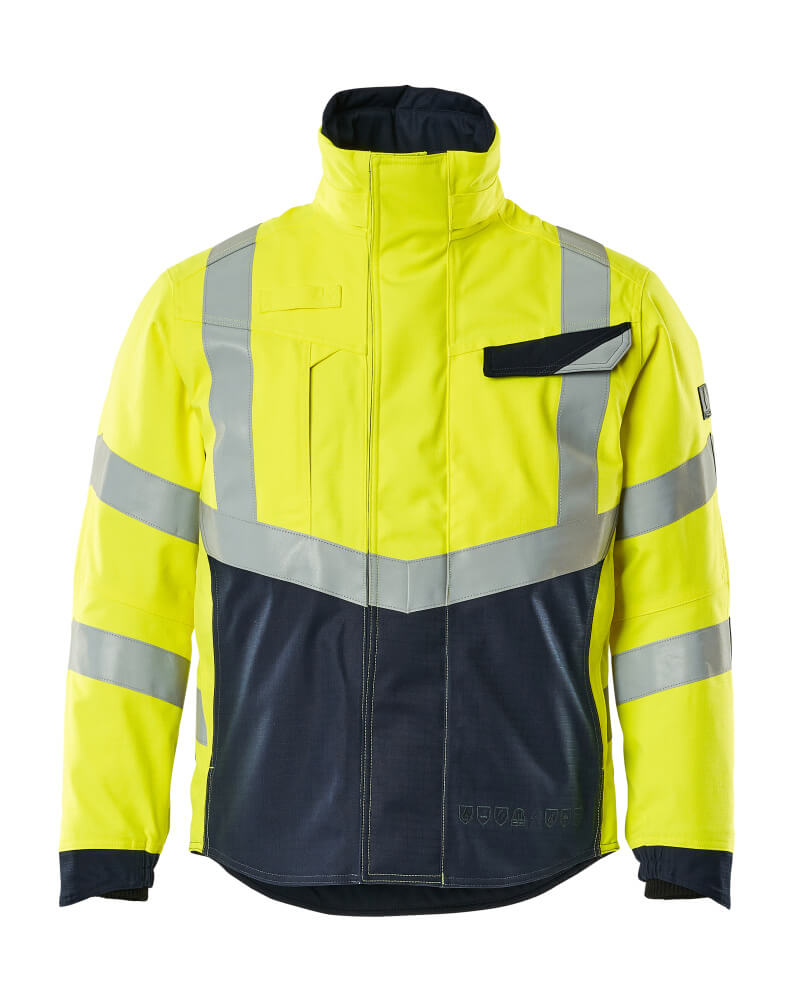 Mascot Winterjacke Multisafe Hi-vis Gelb/Schwarzblau