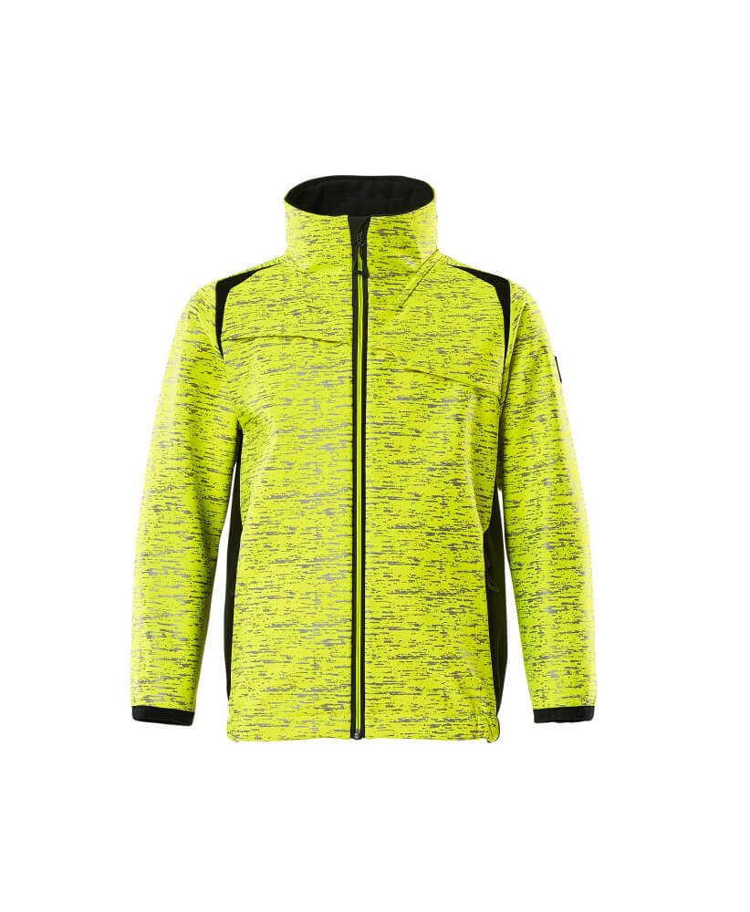 Mascot Soft Shell Jacke für Kinder Accelerate safe Hi-vis Gelb/Schwarz