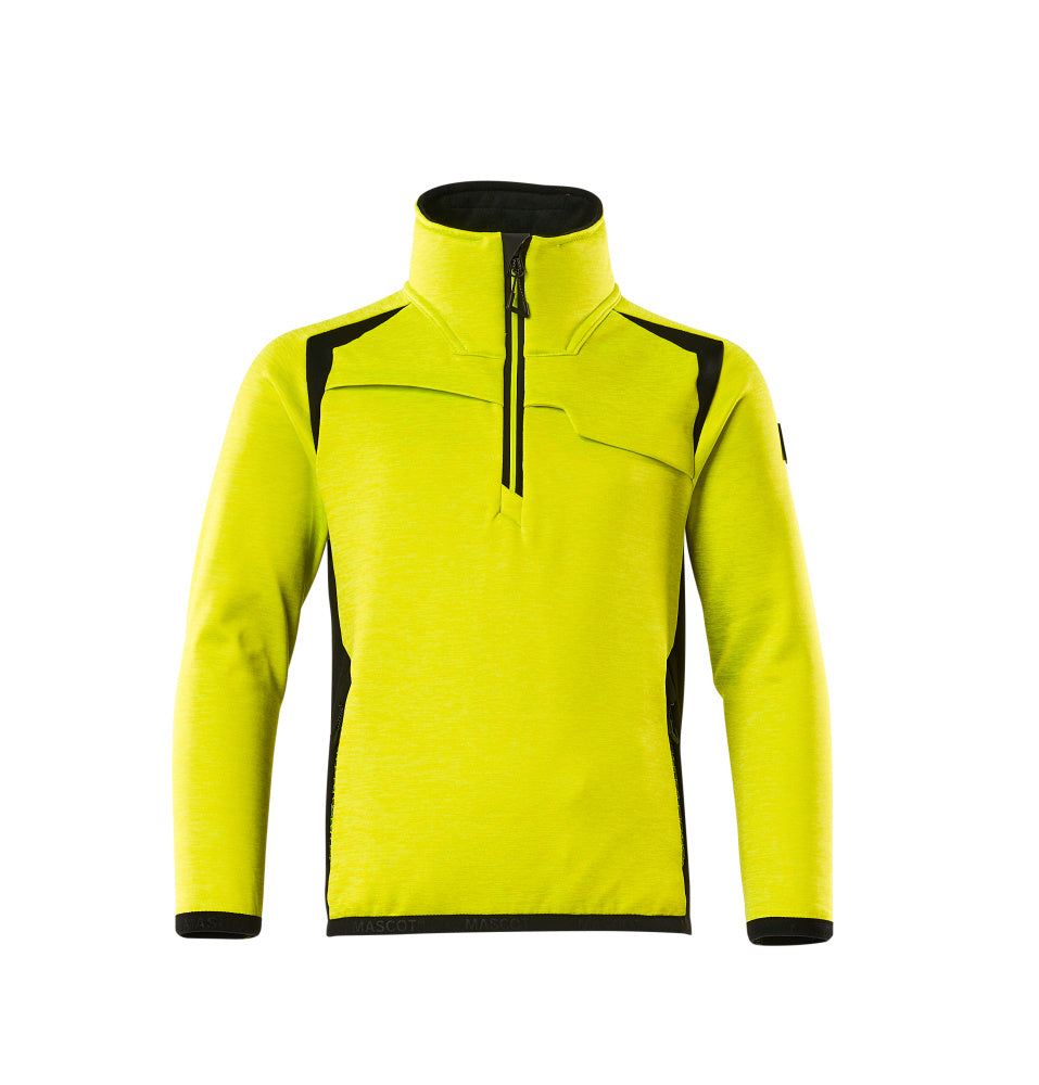 Mascot Fleecepullover für Kinder Accelerate safe Hi-vis Gelb/Schwarz