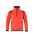 Mascot Fleecepullover für Kinder Accelerate safe Hi-vis Rot/Schwarzblau