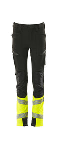 Mascot Hose für Kinder Accelerate safe Schwarz/Hi-vis Gelb