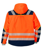 Warnschutz-Thermosoftshelljacke Safeness orange/navy
